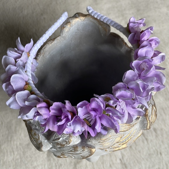 Pastel Purple Ombré Flower Blossom Headband - Picture 14 of 14